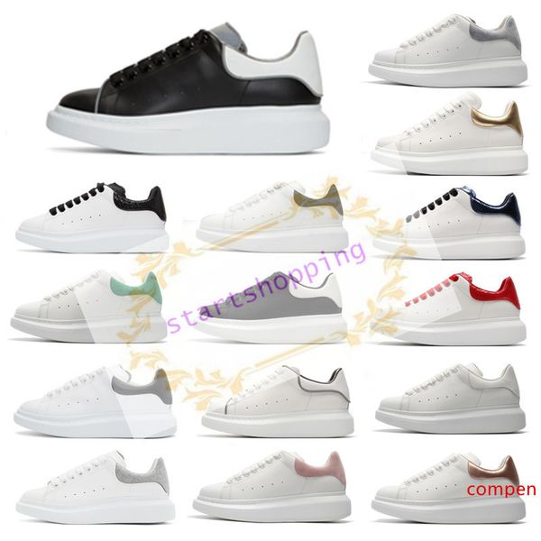 designer shoes fashion luxury leather sneakers for men women 3m reflective white platform shoes height increasing jogging
designer shoes fashion luxury leather sneakers for men women 3m reflective white platform shoes height increasing jogging