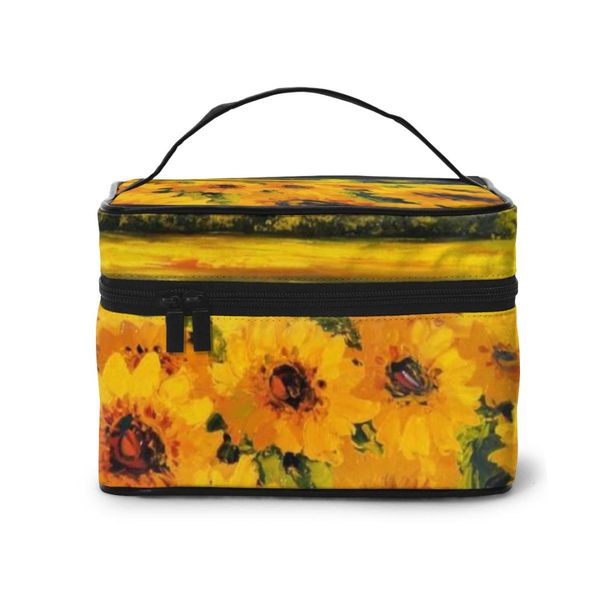 noisydesigns women travel comestic box sunflowers printing makeup bags multifunction beauty case neceser maquillaje mujer
noisydesigns women travel comestic box sunflowers printing makeup bags multifunction beauty case neceser maquillaje mujer