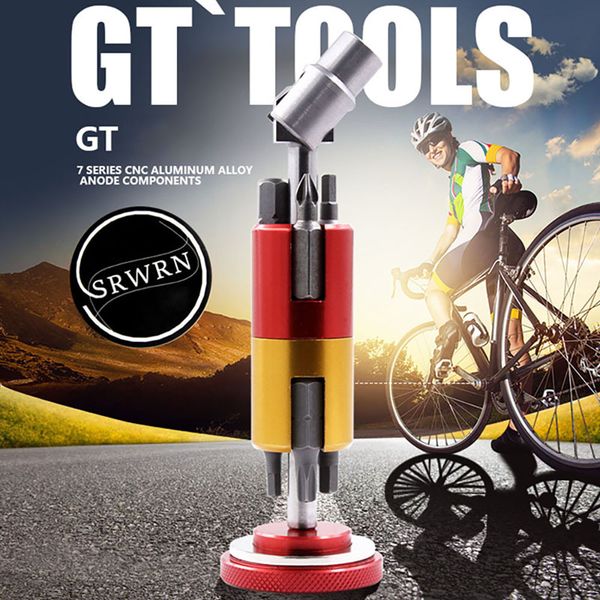 new aluminum bicycle invisible repair tool set multi function portable kit hexagon screwdriver t25 wrench all-in-one bike tools
new aluminum bicycle invisible repair tool set multi function portable kit hexagon screwdriver t25 wrench all-in-one bike tools