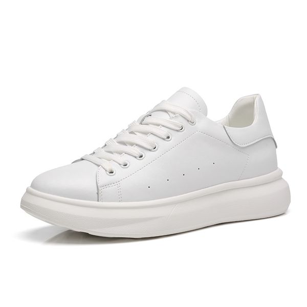 2019 autumn comfortable men shoes lace up solid white sneaker leather shoes men fashion chaussure causal flat tenis masculino, Black
2019 autumn comfortable men shoes lace up solid white sneaker leather shoes men fashion chaussure causal flat tenis masculino, Black
