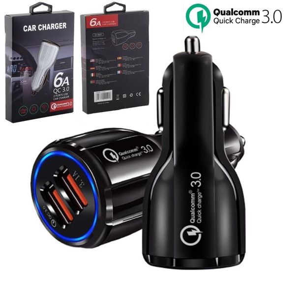 dual usb ports qc3.0 car charger 5v 3.1a 2.4a car chargers power adapter for iphone 6 7 8 x samsung s8 s9 s10 htc pc gps android phone
dual usb ports qc3.0 car charger 5v 3.1a 2.4a car chargers power adapter for iphone 6 7 8 x samsung s8 s9 s10 htc pc gps android phone