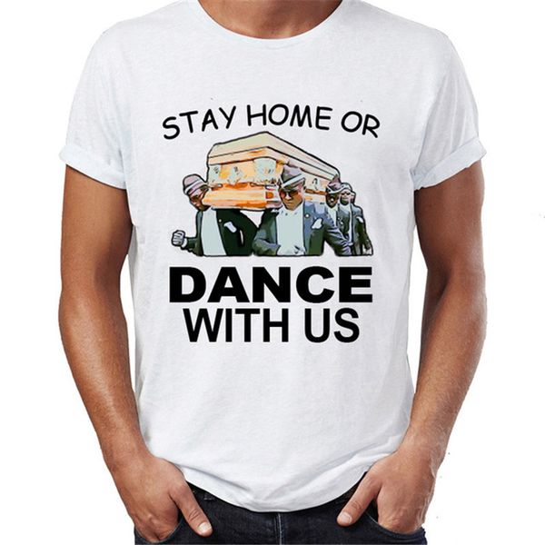 dlrn stay home или танец с нами coffin spoof печатается новейший с коротким рукавом tee men summer смешной o-образным вырезом футболка homme, White;black
dlrn stay home или танец с нами coffin spoof печатается новейший с коротким рукавом tee men summer смешной o-образным вырезом футболка homme, White;black