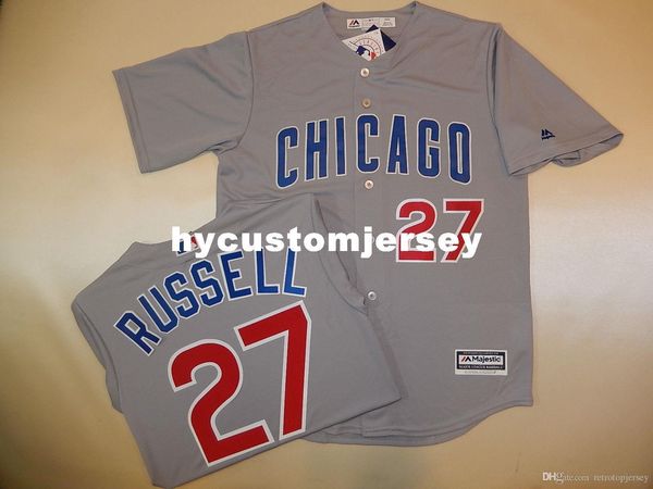 custom majestic chicago 27 addison russell cool base sewn baseball jersey gray mens stitched jerseys big and tall size xs-6xl for sale, Black;blue
custom majestic chicago 27 addison russell cool base sewn baseball jersey gray mens stitched jerseys big and tall size xs-6xl for sale, Black;blue