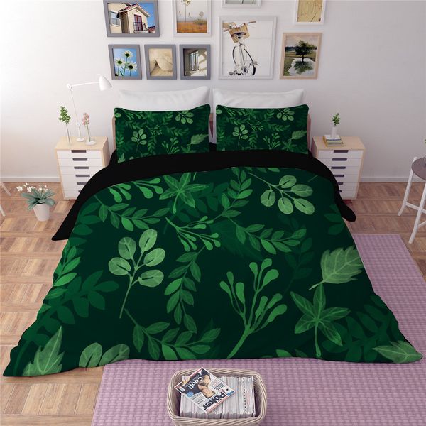 tropical plant bedding set banana leaves green printing bed cover 3/4 pcs bed sheet linens twin king size bedclothes
tropical plant bedding set banana leaves green printing bed cover 3/4 pcs bed sheet linens twin king size bedclothes
