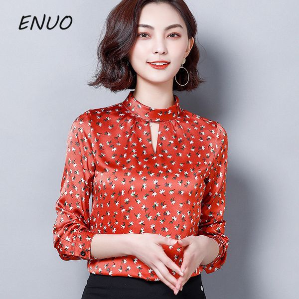 silkworm silk floral back button up print satin shirt long sleeve highstreet weekend casual blouse women autumn and blouses, White
silkworm silk floral back button up print satin shirt long sleeve highstreet weekend casual blouse women autumn and blouses, White