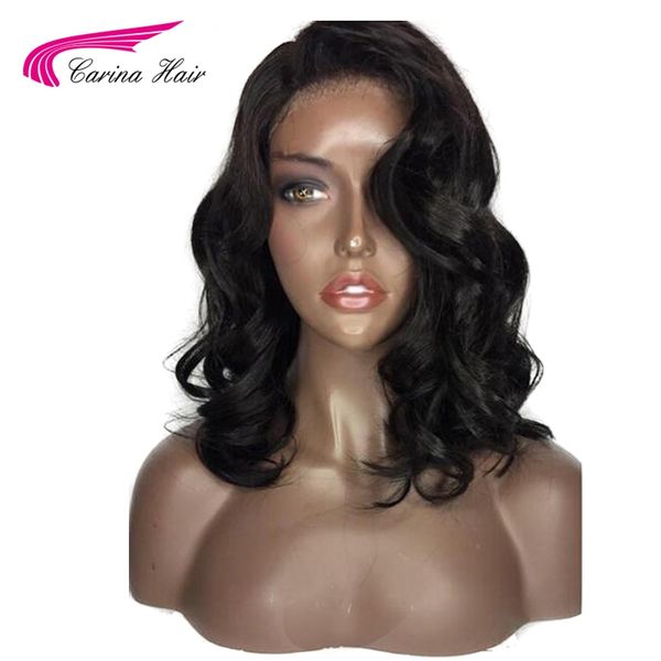 carina 150% density malaysian non-remy human hair color 1b deep wave short lace front human hair wig with baby pre-plucked, Black
carina 150% density malaysian non-remy human hair color 1b deep wave short lace front human hair wig with baby pre-plucked, Black