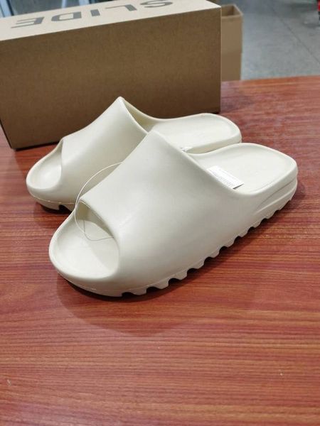 kanye bone white slide resin desert sand men women summer west designer slippers, Black
kanye bone white slide resin desert sand men women summer west designer slippers, Black
