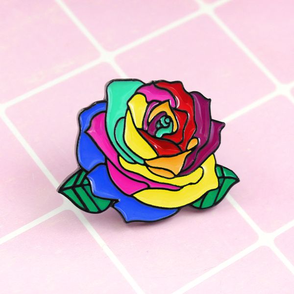 fashion colorful enamel pin brooches for women cartoon creative flower lapel collar pin denim jacket badges chic clothes accessories, Gray
fashion colorful enamel pin brooches for women cartoon creative flower lapel collar pin denim jacket badges chic clothes accessories, Gray