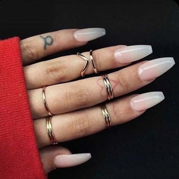24pcs fashion women false nail tips solid color milky stickers ins style manicure long square head fake nails with glue, Red;gold
24pcs fashion women false nail tips solid color milky stickers ins style manicure long square head fake nails with glue, Red;gold