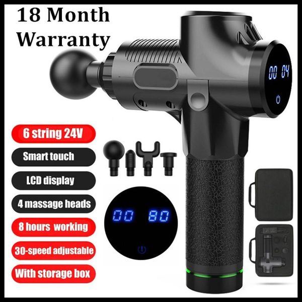 18 month warranty) 2020 30 gear speed fascia gun body muscle massage gun sport therapy massager body masage and relaxation
18 month warranty) 2020 30 gear speed fascia gun body muscle massage gun sport therapy massager body masage and relaxation