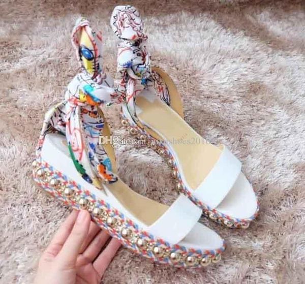 ladies red bottom sandal levantinana wedges sandals graffiti ankle strap women's wedge flat ladies summer gladiator sandals party weddi, Black
ladies red bottom sandal levantinana wedges sandals graffiti ankle strap women's wedge flat ladies summer gladiator sandals party weddi, Black