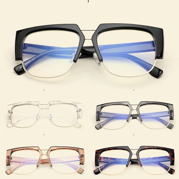 chen weiting myopia huachenyu radiation myopia glasses frame irregular large frame men's and women's glasses d19101, Silver
chen weiting myopia huachenyu radiation myopia glasses frame irregular large frame men's and women's glasses d19101, Silver