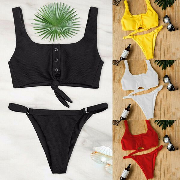 women push-up padded bra bikini set triangle swimwear swimsuit bathing beachwearxa, White;black
women push-up padded bra bikini set triangle swimwear swimsuit bathing beachwearxa, White;black