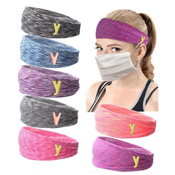 2pcs elastic yoga headbandmask detachable button printed masks hold headbands head wrap hairband buckle for yoga running, Yellow;black
2pcs elastic yoga headbandmask detachable button printed masks hold headbands head wrap hairband buckle for yoga running, Yellow;black