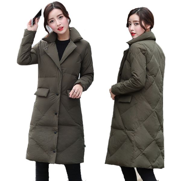 large size winter womens oversize ultra thin down jacket long thicken coat puffer warm outwear, Black
large size winter womens oversize ultra thin down jacket long thicken coat puffer warm outwear, Black