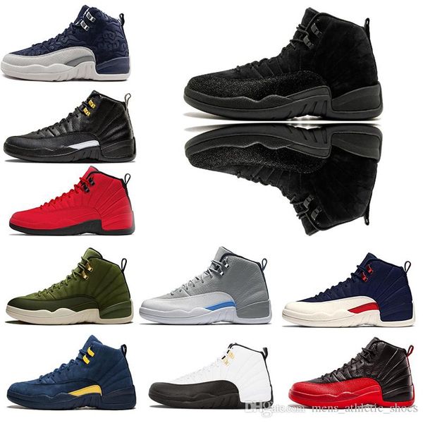 ovo black white men 12s xii basketball shoes 12 michigan flu game luxury sneakers playoffs taxi mens designer trainers us7-13
ovo black white men 12s xii basketball shoes 12 michigan flu game luxury sneakers playoffs taxi mens designer trainers us7-13