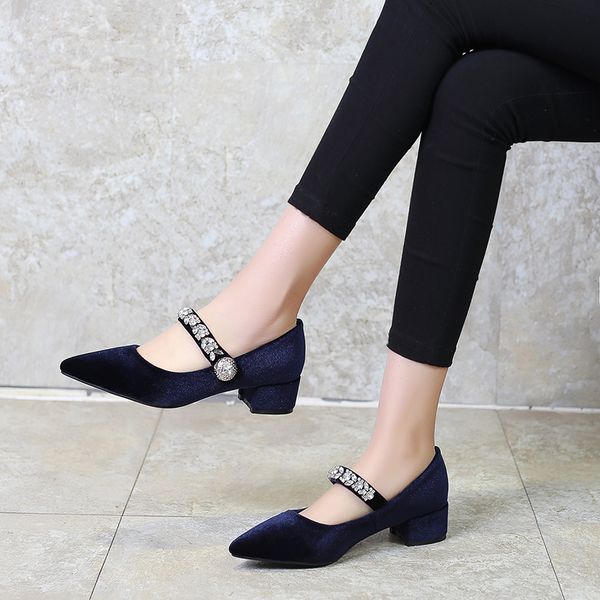 women pumps sequin fashion women shoes party wedding square high heel pointed toe red wine ladies pumps size 34-43, Black
women pumps sequin fashion women shoes party wedding square high heel pointed toe red wine ladies pumps size 34-43, Black