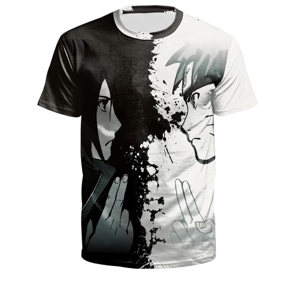 2019 summer new fashion anime t shirts funny uzumaki naruto 3d costume t-shirt male female vintage harajuku cosplay tee shirt, White;black
2019 summer new fashion anime t shirts funny uzumaki naruto 3d costume t-shirt male female vintage harajuku cosplay tee shirt, White;black