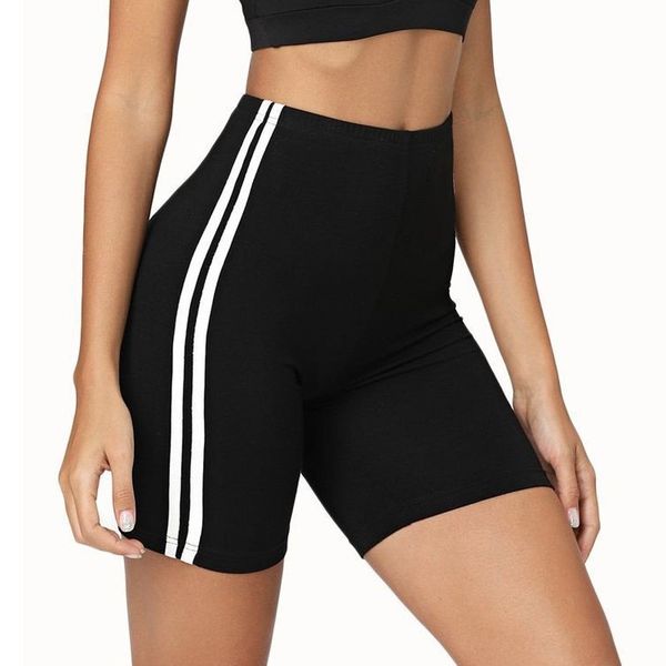 sports shorts ladies mid waist stripe fitness gym sport trousers for women tight short workout casual simple sportswear new, White;black
sports shorts ladies mid waist stripe fitness gym sport trousers for women tight short workout casual simple sportswear new, White;black