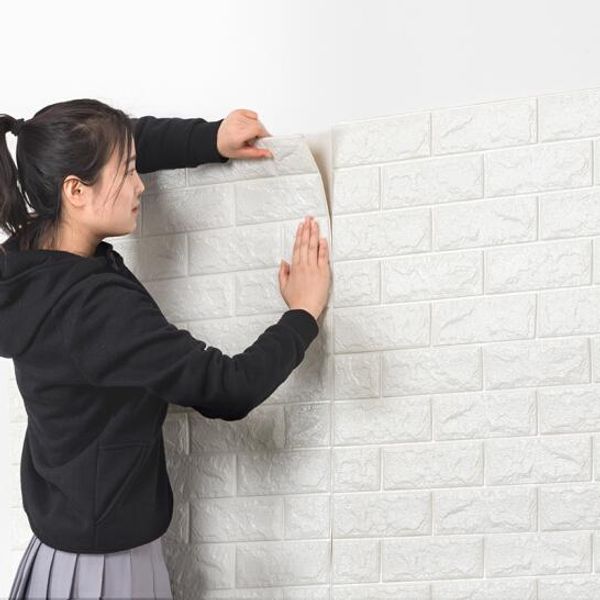pe foam diy self adhensive 3d wall stickers brick waterproof wallpaper room home decor for kids bedroom living room stickers
pe foam diy self adhensive 3d wall stickers brick waterproof wallpaper room home decor for kids bedroom living room stickers