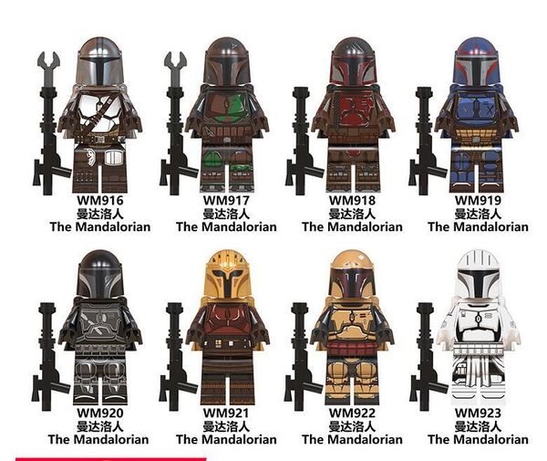 8 style 4.5cm selling mandalorian series minifigures bagged children's puzzle assembled building block toys
8 style 4.5cm selling mandalorian series minifigures bagged children's puzzle assembled building block toys
