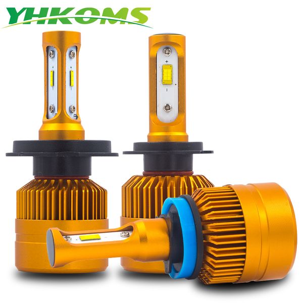 

yhkoms car light h11 led headlight h4 h7 h8 h9 9005 hb3 9006 hb4 led lamp fog light bulbs csp auto headlamp 12v 8000lm 6000k