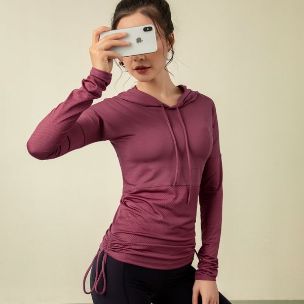 long sleeve yoga hoodie outdoor running for women workout shirts for women yoga shirt knit clothing, White;red
long sleeve yoga hoodie outdoor running for women workout shirts for women yoga shirt knit clothing, White;red