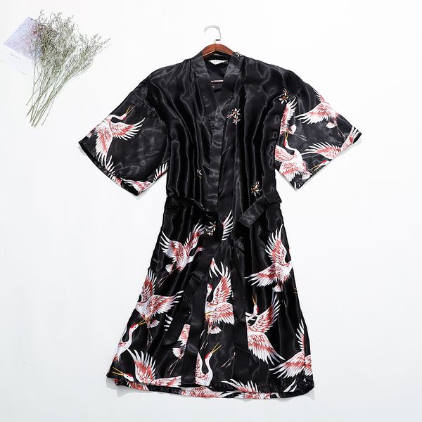 black women nightwear nightgown printed wedding bride bridesmaid robes summer casual home dress kimono bathrobe gown, Black;red
black women nightwear nightgown printed wedding bride bridesmaid robes summer casual home dress kimono bathrobe gown, Black;red