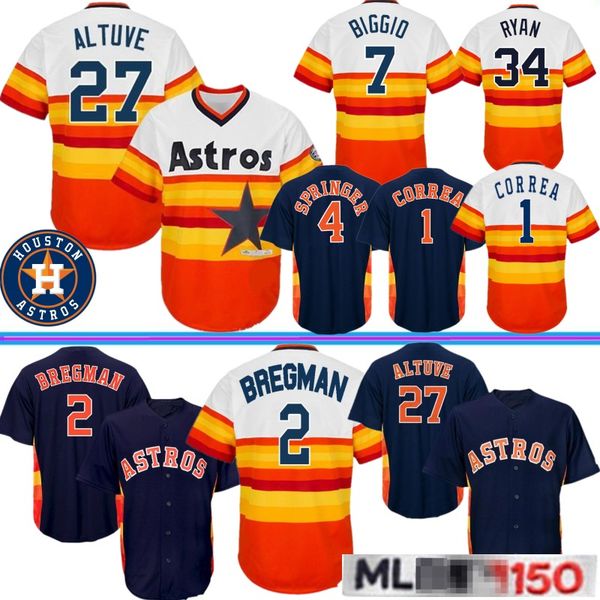 27 jose altuve houston baseball jerseys astros 2 alex bregman 1 carlos correa 34 nolan ryan 4 george springer 45 gerrit cole m-xxxl, Blue;black
27 jose altuve houston baseball jerseys astros 2 alex bregman 1 carlos correa 34 nolan ryan 4 george springer 45 gerrit cole m-xxxl, Blue;black