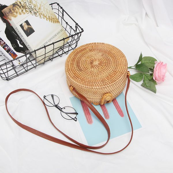 women lady shoulder crossbody bag straw beach round rattan for coin money cards holder eig88
women lady shoulder crossbody bag straw beach round rattan for coin money cards holder eig88