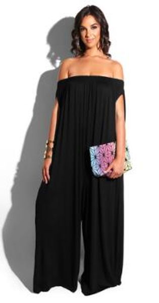 new brand 2020 beach style women jumpsuit solid slash neck sleeveless long loose romper dc629, Black;white
new brand 2020 beach style women jumpsuit solid slash neck sleeveless long loose romper dc629, Black;white