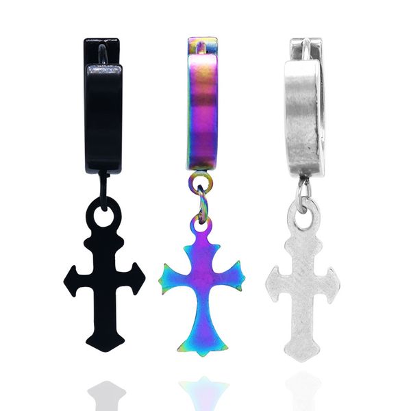 cross earrings men and women multi-color stainless steel ornament wish earrings ebay clip-on cross border selling currently, Golden;silver
cross earrings men and women multi-color stainless steel ornament wish earrings ebay clip-on cross border selling currently, Golden;silver
