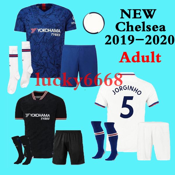 19 20 kits + sock soccer jerseys 2019 2020 morata hazard giroud david luiz jersey football shirt bakayoko rudiger willian maillot, Black
19 20 kits + sock soccer jerseys 2019 2020 morata hazard giroud david luiz jersey football shirt bakayoko rudiger willian maillot, Black