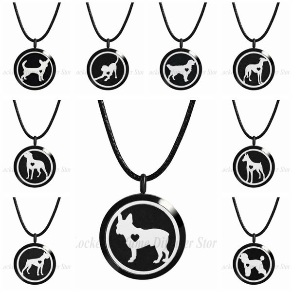 30mm 316l stainless steel diffuser necklace pendant colorful dogs leaf print oil perfume locket women men 10 pads, Silver
30mm 316l stainless steel diffuser necklace pendant colorful dogs leaf print oil perfume locket women men 10 pads, Silver