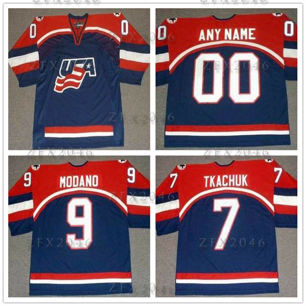 custom usa 2002 olympic hockey jerseys mike modano keith tkachuk jeremy roenick bill guerin brett hull stitched logo any name your number, Black
custom usa 2002 olympic hockey jerseys mike modano keith tkachuk jeremy roenick bill guerin brett hull stitched logo any name your number, Black