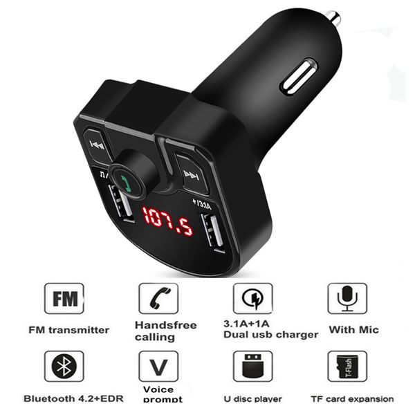 usb aux wireless bluetooth car kit hands3.1a dual usb phone charger car cigarette plug tf card 3.5mm audio fm transmitter
usb aux wireless bluetooth car kit hands3.1a dual usb phone charger car cigarette plug tf card 3.5mm audio fm transmitter