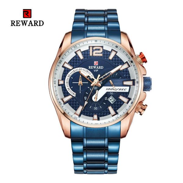 new style fashion men's watch steel watch calendar men's six-pin waterproof quartz, Slivery;brown
new style fashion men's watch steel watch calendar men's six-pin waterproof quartz, Slivery;brown