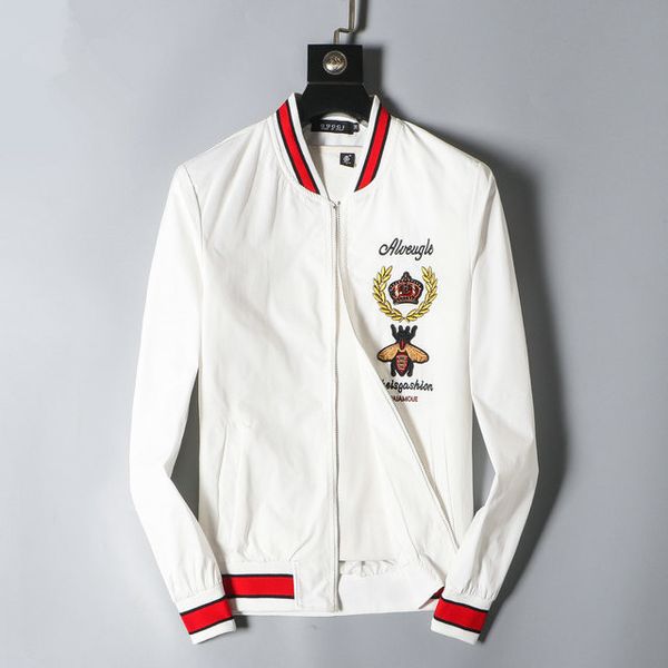 new fashion luxury designer mens jacket for spring gc brand wind breaker fabric stand-up collar fashionable men's casual jacket size m, Black;brown
new fashion luxury designer mens jacket for spring gc brand wind breaker fabric stand-up collar fashionable men's casual jacket size m, Black;brown