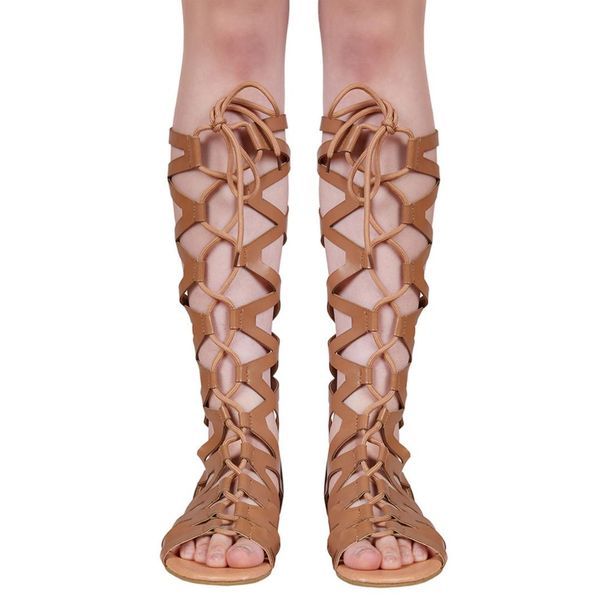 summer women sandals strappy open toe knee high gladiator sandals boots flat casual elastic band bandage shoes, Black
summer women sandals strappy open toe knee high gladiator sandals boots flat casual elastic band bandage shoes, Black