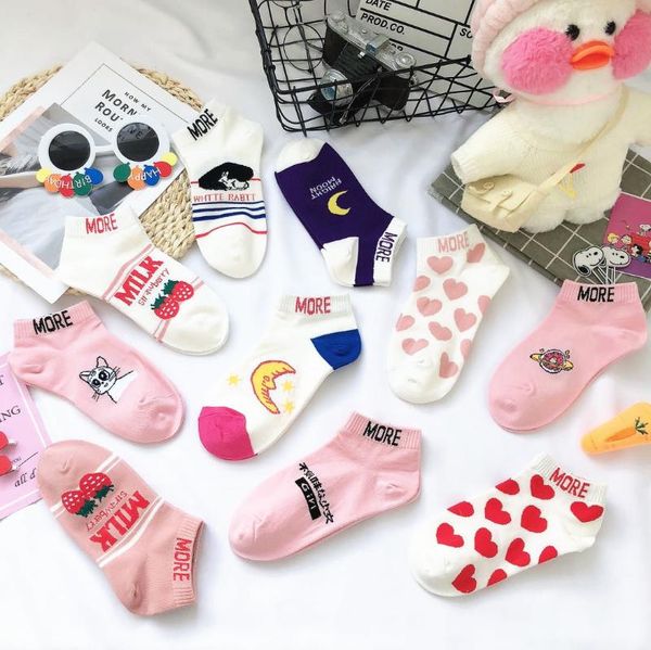 new kawaii cute milk fruit harajuku cotton japanese cute summer gifts for women cotton socks korean cartoon student ankle socks, Black;white
new kawaii cute milk fruit harajuku cotton japanese cute summer gifts for women cotton socks korean cartoon student ankle socks, Black;white