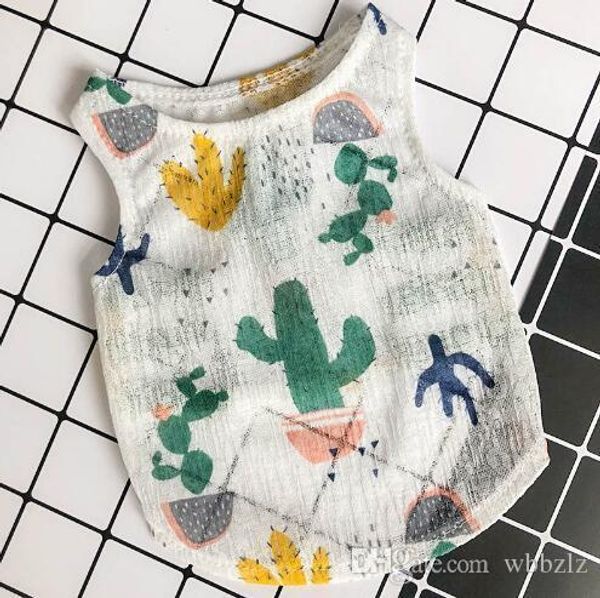 sleeveless pet puppy vests t-shirts summer dogs cotton cat clothes soft shirts breathable print chihuahua teddy clothing
sleeveless pet puppy vests t-shirts summer dogs cotton cat clothes soft shirts breathable print chihuahua teddy clothing