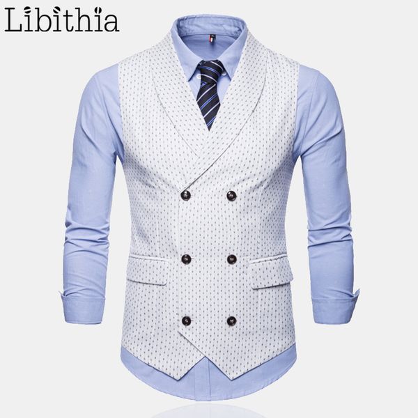 print suit vest men casual double-breasted big size 4xl dress wedding autumn fashion waistcoat clothes male black white t189
print suit vest men casual double-breasted big size 4xl dress wedding autumn fashion waistcoat clothes male black white t189