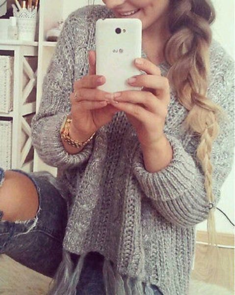 женщины свитер женщины леди с длинным рукавом свободные трикотажные свитера jumper трикотаж верхняя одежда пальто, White;black 
женщины свитер женщины леди с длинным рукавом свободные трикотажные свитера jumper трикотаж верхняя одежда пальто, White;black