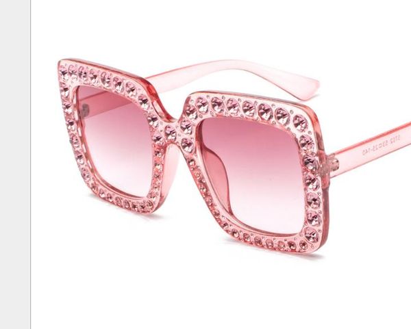 square large frame full drill sunglasses show face small glasses fashion european and american fan net red wind drill sunglasses, White;black
square large frame full drill sunglasses show face small glasses fashion european and american fan net red wind drill sunglasses, White;black