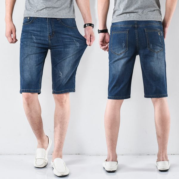 mens designer pure cotton casual straight five-point jeans size shorts beach pants, Blue
mens designer pure cotton casual straight five-point jeans size shorts beach pants, Blue