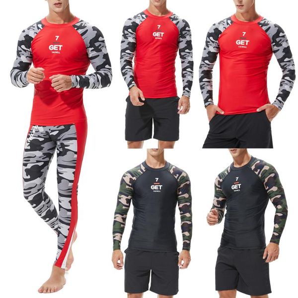 men long sleeve rashguard uv sun protection skins surfing diving swim t shirt men's long-sleeved diving suit surfing suit a30430
men long sleeve rashguard uv sun protection skins surfing diving swim t shirt men's long-sleeved diving suit surfing suit a30430