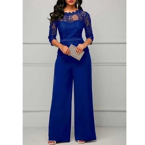 new ladies bodysuits fashion female lace patchwork jumpsuit women 3/4 sleeve jumpsuits elegant wide leg jumpsuit for women, Black;white
new ladies bodysuits fashion female lace patchwork jumpsuit women 3/4 sleeve jumpsuits elegant wide leg jumpsuit for women, Black;white