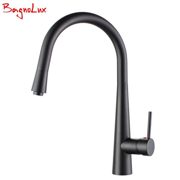 single handle copper pull out kitchen sink faucet with retractable watering brass spray high arc swivel spout mablack 0619-mb
single handle copper pull out kitchen sink faucet with retractable watering brass spray high arc swivel spout mablack 0619-mb