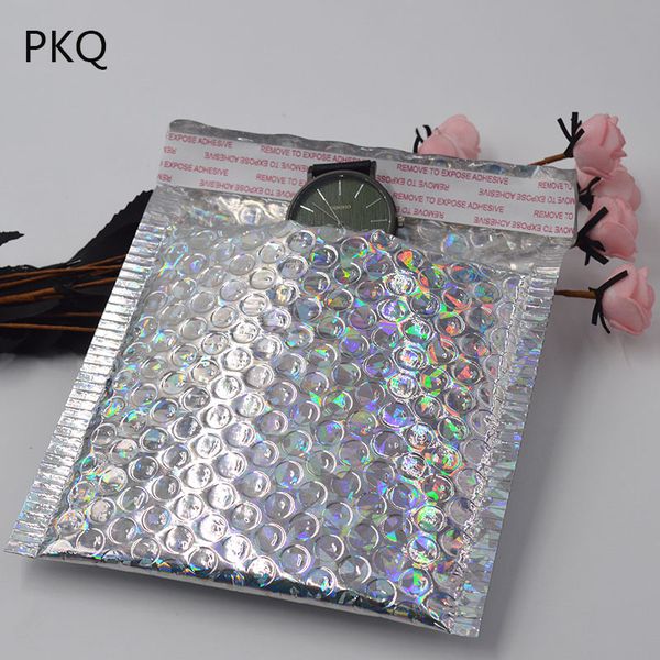 20pcs 15*13cm/23*30cm laser silver packaging shipping bubble mailer foil plastic padded envelope gift bag mailing envelope bag
20pcs 15*13cm/23*30cm laser silver packaging shipping bubble mailer foil plastic padded envelope gift bag mailing envelope bag