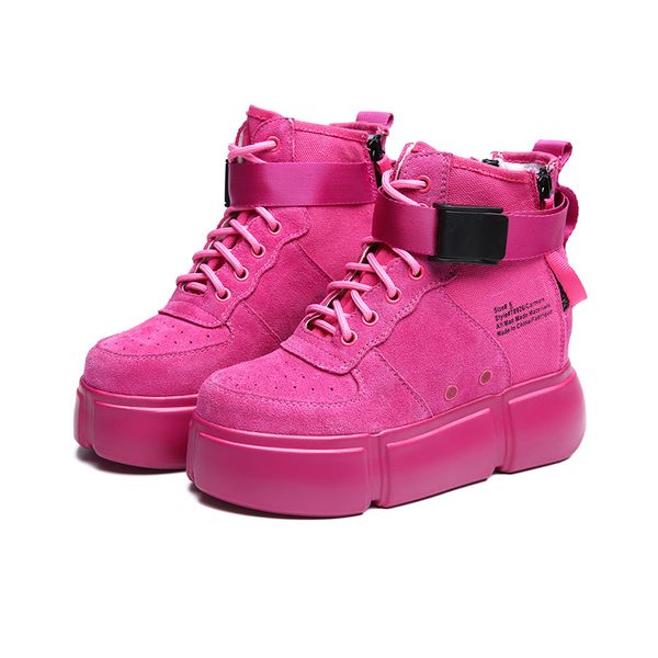 women's chunky sneakers 2019 autumn winter genuine leather hidden heel ladies platform shoes woman warm plush winter sneakers, Black
women's chunky sneakers 2019 autumn winter genuine leather hidden heel ladies platform shoes woman warm plush winter sneakers, Black